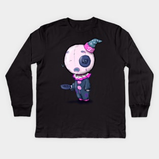 Buttons The Clown Kids Long Sleeve T-Shirt